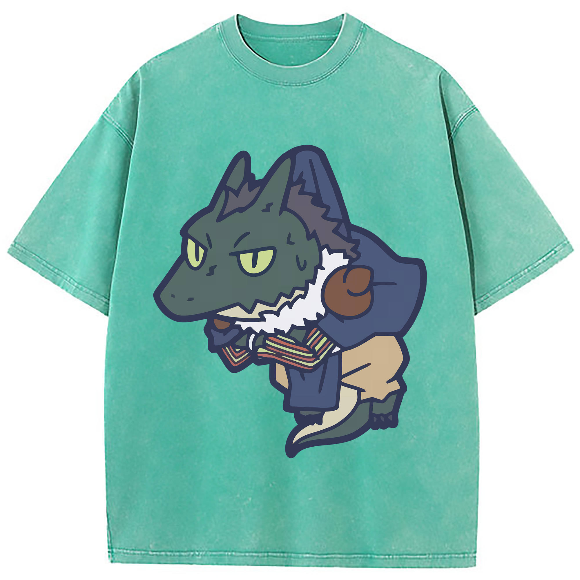 （画像用） 転スラ Regarding Reincarnated to Slime 綿100% ヴィンテージ風 半袖Tシャツ（フロントプリント）